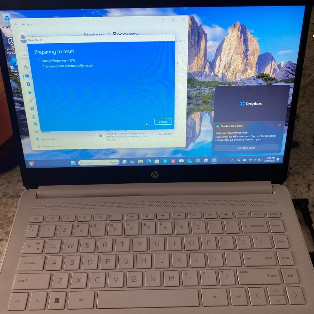 HP Laptop with Intel Processor